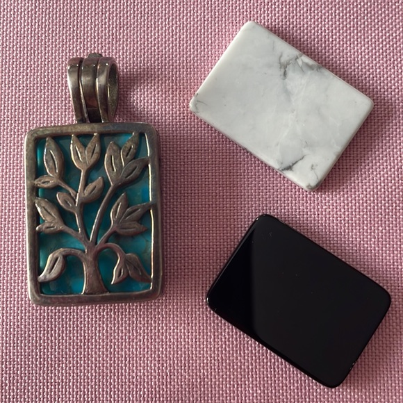 Silpada 925 Silver Live,Laugh,Love pendant(A19) - Picture 2 of 7